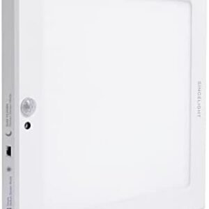 SINCELIGHT PIR LED - Lumină de plafon cu senzor de mișcare, 18W, formă ultrafină