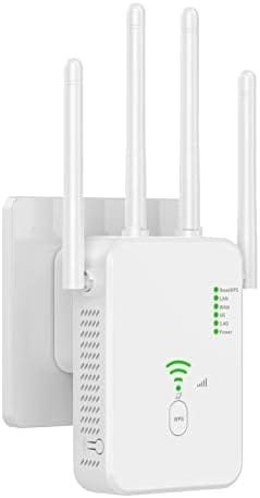 Amplificator retea, Router, WiFi Repeater, Booster, Extender, Dual Band, Gigabit, 1200MB 2,4Ghz/5Ghz