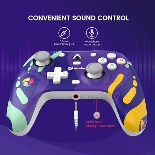 GameSir Eneba G7 SE – Controler cu Fir pentru Xbox și PC - imagine 6