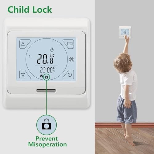 Wengart - Termostat de cameră programabil - imagine 9