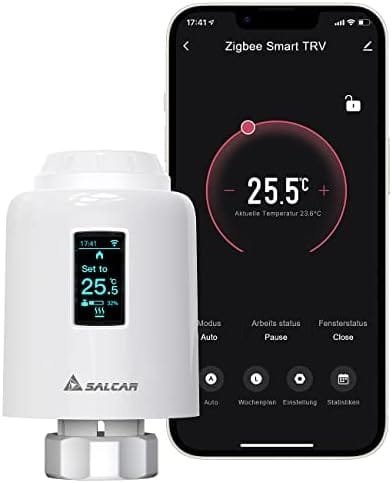 SALCAR - Termostat inteligent pentru radiatoare