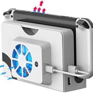 Ventilator de răcire ElecGear pentru dock-ul Nintendo Switch OLED