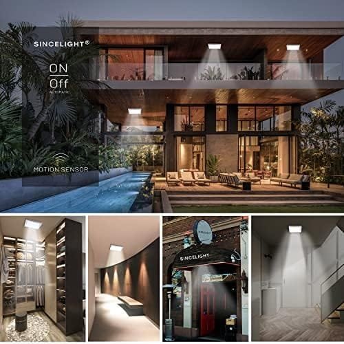 SINCELIGHT PIR LED - Lumină de plafon cu senzor de mișcare, 18W, formă ultrafină - imagine 6