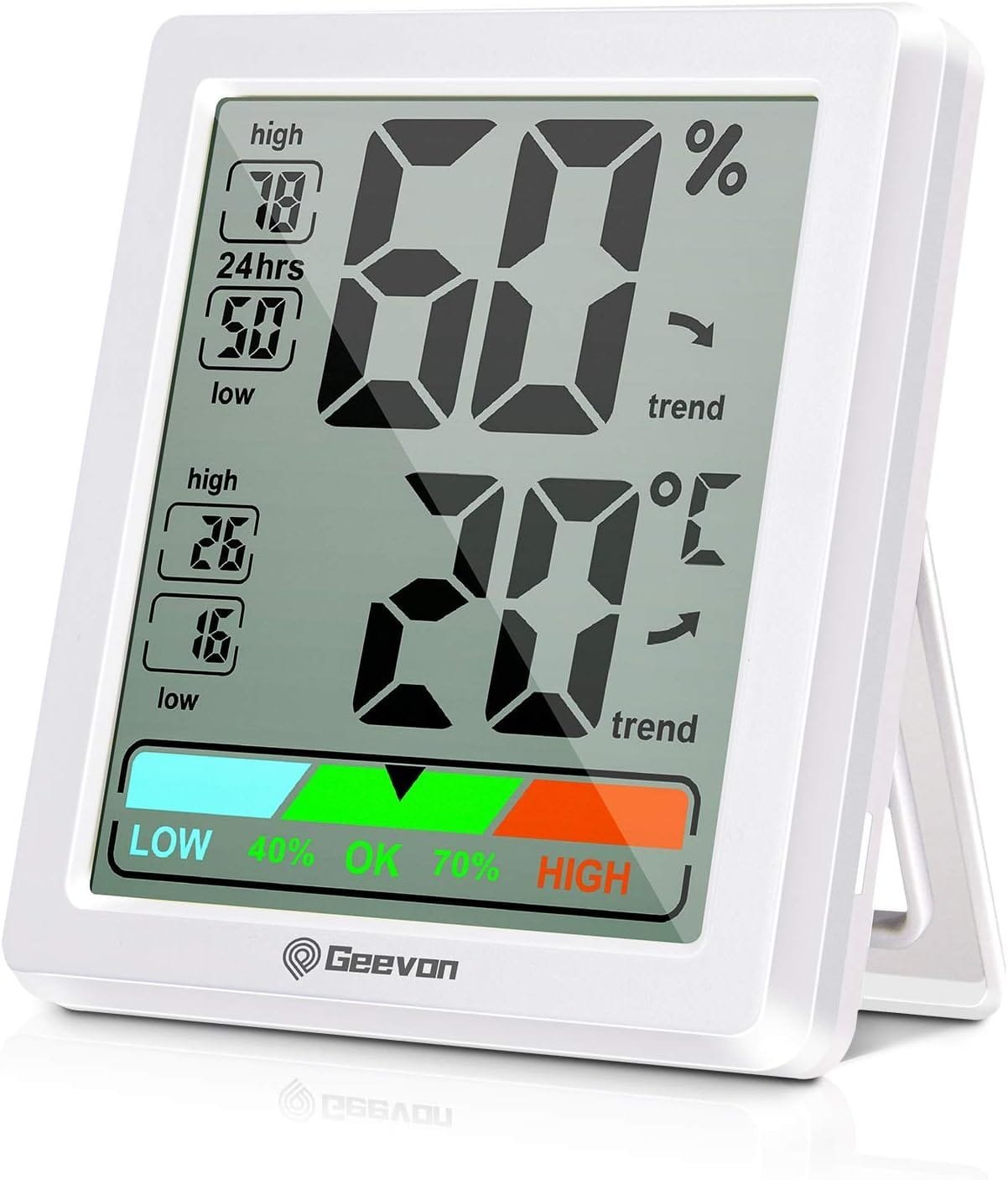 Geevon Termometru Digital și Higrometru de Interior
