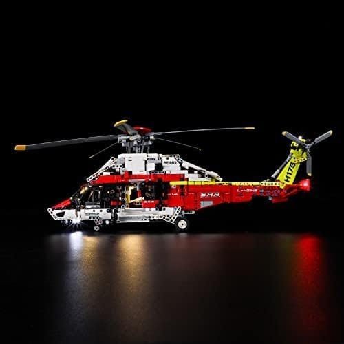 BRIKSMAX Kit de iluminare pentru LEGO 42145 Airbus H175 Elicopter de Salvare