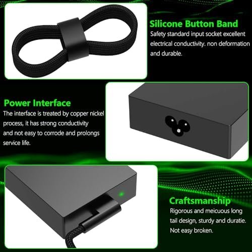 Încărcător pentru Razer Blade 14 15, Razer Blade Pro 17 - 230 W - RTX2070 RTX2080 RTX3060 RTX3070Ti RTX3080 RC30-024801 RZ09-0369 RZ00230W - imagine 5