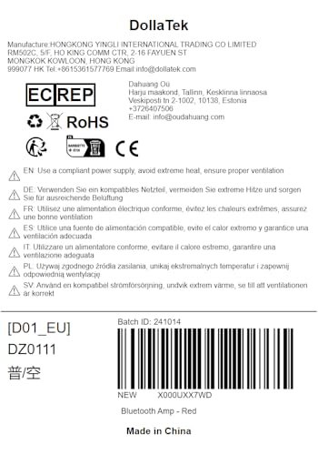 DollaTek TPA3110 30W x 2 – Amplificator Stereo Bluetooth - imagine 12