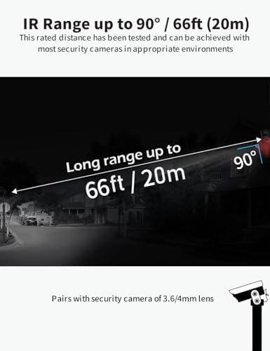 Tonton Infrared Spotlight – IR Illuminator 20 m - imagine 8