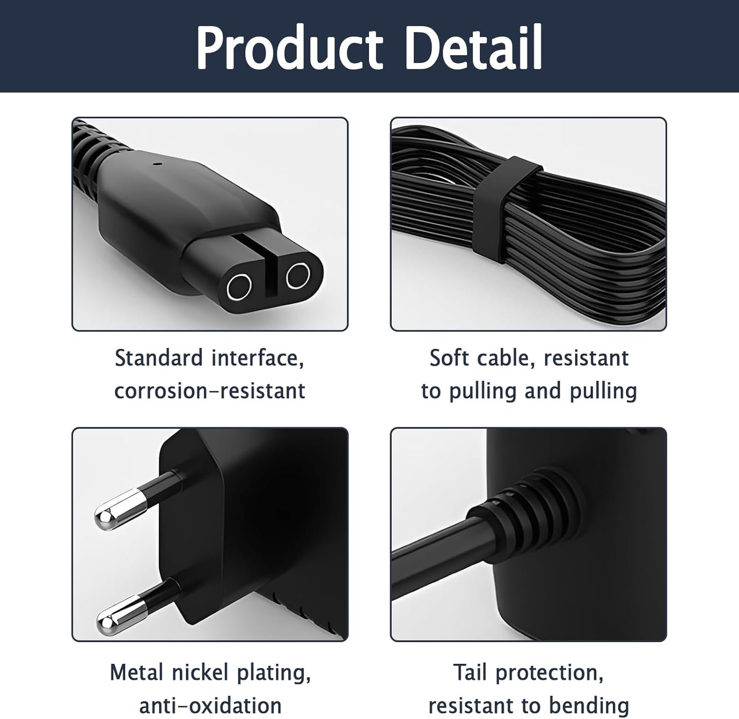 Încărcător compatibil cu Kärcher WV1, WV2, WV5, WV50, WV55, WV60, WV70, WV75 – 5.5V 600mA - imagine 3