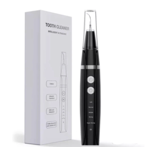 Aparat ultrasonic pentru curățarea dinților, îndepărtare placă și tartru, 5 moduri de intensitate, reîncărcabil USB, cleaner dentar inteligent