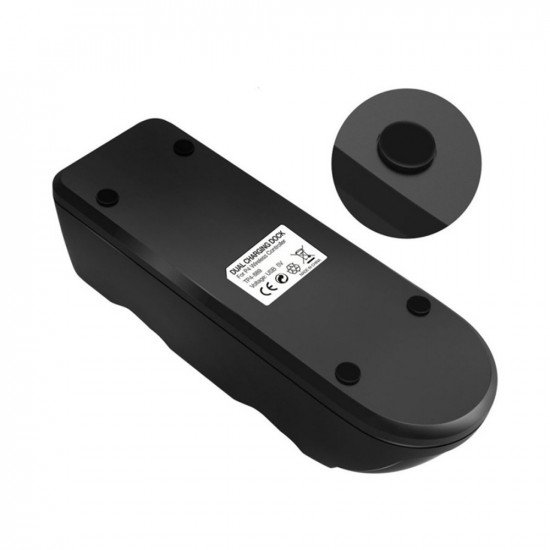 Stație dublă de încărcare pentru controller PS4 MIMD, dock charger pentru PlayStation 4 / PS4 Slim / PS4 Pro, indicator LED - imagine 3