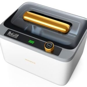 Aparat de curățare cu ultrasunete Hogance 900 ml 75W, 6 moduri timp + Degas, pentru bijuterii, ochelari, ceasuri și aparate dentare