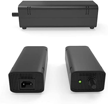 Sursă alimentare Xbox 360 Slim 135W, adaptor AC replacement non-OEM, 12V 10.83A, voltaj universal, LED indicator - imagine 2
