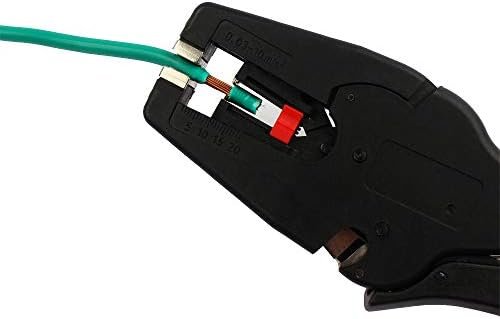 Clește Automat Dezizolat și Tăiat Fire Mengshen 2 în 1, Auto-Adjusting, pentru Cablu 0.03–10mm² (32–7 AWG) - imagine 2