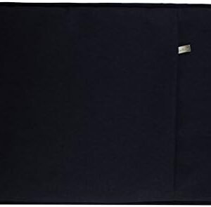 Husă laptop premium 11.6–13.3” Emartbuy, negru, material textil cu mâner retractabil și buzunar cu fermoar
