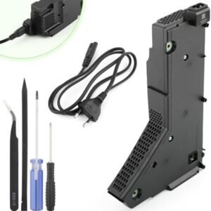 Sursă de alimentare internă pentru PS5 RongZy ADP-400DR / ADP-400ER, înlocuitor PSU PA-1401-JT20 pentru PlayStation 5, cu unelte de reparație
