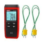 Termometru digital cu termocuplu tip K/J, dublu canal, interval -50°C până la 1300°C (UT320D) – UNI-T