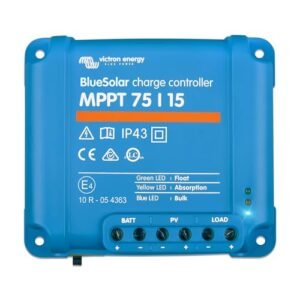 Controler încărcare solară Victron Energy BlueSolar MPPT 75/15, 75V 15A, regulator pentru panouri solare 12V / 24V