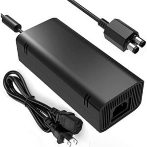 Sursă alimentare Xbox 360 Slim 135W, adaptor AC replacement non-OEM, 12V 10.83A, voltaj universal, LED indicator