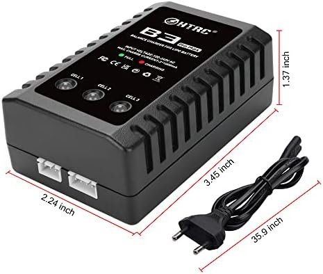 Încărcător LiPo Haisito B3 ProMax pentru Baterii 2S / 3S (7.4V / 11.1V), Balance Charger Compact - imagine 6