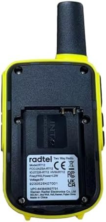 Set 2 walkie-talkie Radtel RT12 reîncărcabile USB, stații radio FRS cu rază lungă, 16 canale, funcție VOX handsfree, pentru camping și drumeții - imagine 7