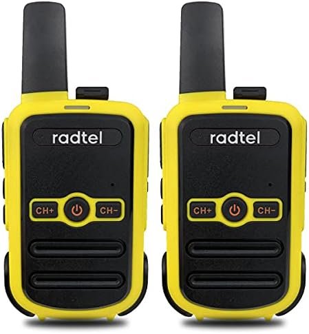 Set 2 walkie-talkie Radtel RT12 reîncărcabile USB, stații radio FRS cu rază lungă, 16 canale, funcție VOX handsfree, pentru camping și drumeții