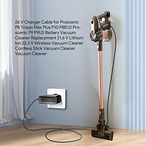 Încărcător 26.1V pentru aspirator vertical Proscenic P10 / P9 / P8 Plus / P8 Max – TAIFU - imagine 2