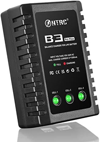 Încărcător LiPo Haisito B3 ProMax pentru Baterii 2S / 3S (7.4V / 11.1V), Balance Charger Compact