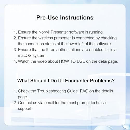 Telecomandă pentru prezentări NORWII cu pointer digital, highlight și zoom, presenter wireless cu mouse integrat și memorie USB 32GB – USB-A - imagine 9