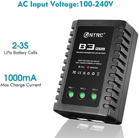 Încărcător LiPo Haisito B3 ProMax pentru Baterii 2S / 3S (7.4V / 11.1V), Balance Charger Compact - imagine 2