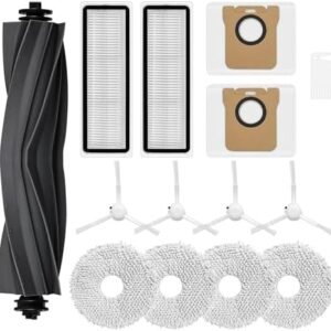 Kit accesorii compatibile Xiaomi X20+ / X10+ și Dreame L10 / S10 / S20, piese de schimb pentru aspirator robot