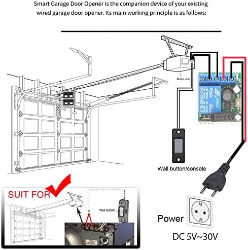 Releu wireless DieseRC 433MHz DC12V, 1 canal, cu 5 telecomenzi RF, contact fără potențial (dry contact) - imagine 9