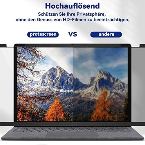 Filtru de confidențialitate magnetic Protescreen pentru Microsoft Surface Laptop 7 (13.8”), anti blue light & anti-glare - imagine 5