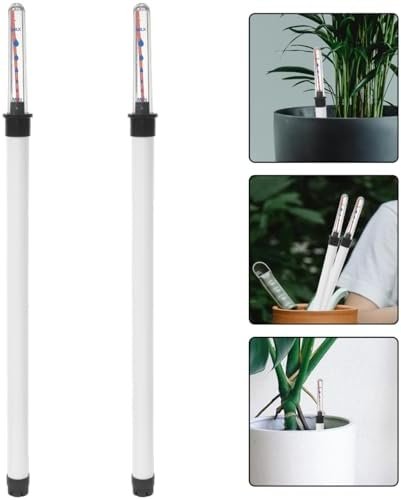 Set 2 Indicatori Nivel Apă pentru Ghivece 36 cm, Indicator Udare Plante de Interior, Sistem Reminder pentru Lipsă Apă în Ghiveci - imagine 2
