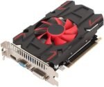 AMD HD7670 4GB DDR5 Placă Video, 128-bit, PCIe x16, HDMI/DVI/VGA, cu Ventilator, pentru Desktop PC
