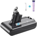 Baterie Compatibilă Dyson V6 6000mAh 21.6V cu Filtru și Perie Incluse, pentru DC58 / DC59 / DC61 / DC62 / DC74 / SV03 / SV09