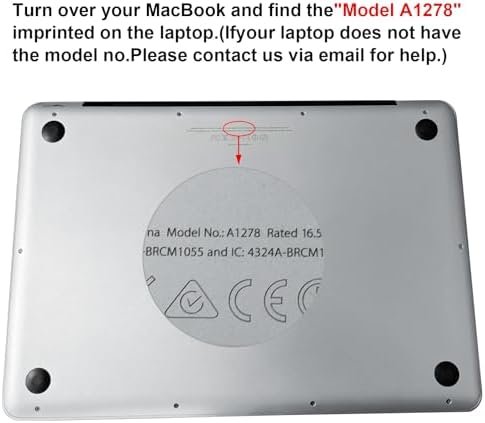 Baterie ARyee A1322 pentru Apple MacBook Pro 13" A1278 (2009–2012), 63.5Wh, 10.95V, Li-Polymer, 6 Celule - imagine 4