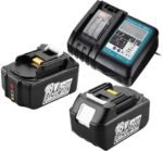 Set 2× Baterii Compatibile Makita BL1850 18V 5.0Ah + Încărcător DC18RC, Acumulatori Li-Ion pentru BL1860B BL1840B BL1830B