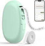 Imprimantă Etichete Bluetooth SUPVAN E10 cu Bandă continuă, Label Maker Wireless, Etichete Waterproof pentru Casă, Bucătărie, Birou și Școală, Verde