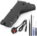 Sursă Alimentare RongZy pentru PS5 ADP-400FR / PA-1401-JT3, Compatibilă PlayStation 5 Seria 1200, Kit Reparație Inclus - EU plug