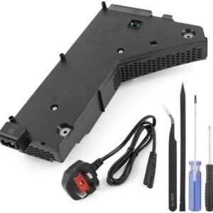 Sursă Alimentare RongZy pentru PS5 ADP-400FR / PA-1401-JT3, Compatibilă PlayStation 5 Seria 1200, Kit Reparație Inclus - EU plug