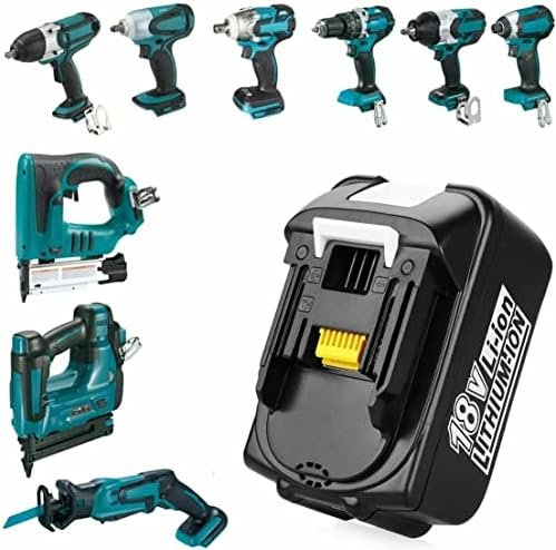 Set 2× Baterii Compatibile Makita BL1850 18V 5.0Ah + Încărcător DC18RC, Acumulatori Li-Ion pentru BL1860B BL1840B BL1830B - imagine 4