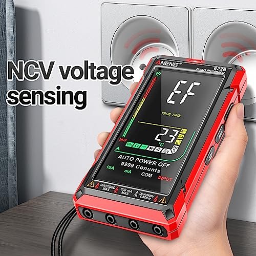 Multimetru Digital Profesional ANENG 622B TRMS 9999 Counts, Auto Range, NCV, Voltmetru AC/DC, Ohmmetru, Test Continuitate, Temperatură - imagine 3