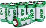 Set 10 baterii LiCB 4LR44 6V alcaline, compatibile PX28A / 476A / A544 / K28A / L1325 pentru zgărzi electronice, telecomenzi și dispozitive foto