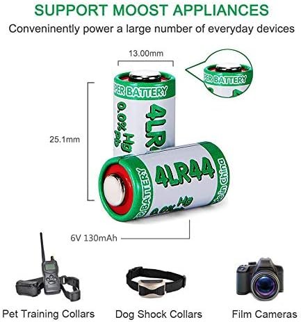 Set 10 baterii LiCB 4LR44 6V alcaline, compatibile PX28A / 476A / A544 / K28A / L1325 pentru zgărzi electronice, telecomenzi și dispozitive foto - imagine 5