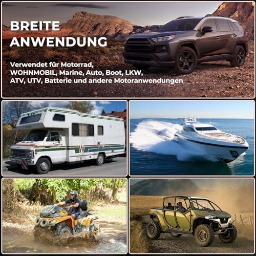 Întrerupător Separator Baterie 1-2-BOTH-OFF 200A 12V-48V – Comutator Principal pentru Două Baterii, Rezistent la Apă, pentru Auto, Rulotă, Barcă și Camion - imagine 3