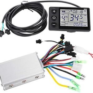 Set conversie e-bike: controller brushless MAGT 24V–36V + senzor PAS JZK 12 magneți, 3 pini