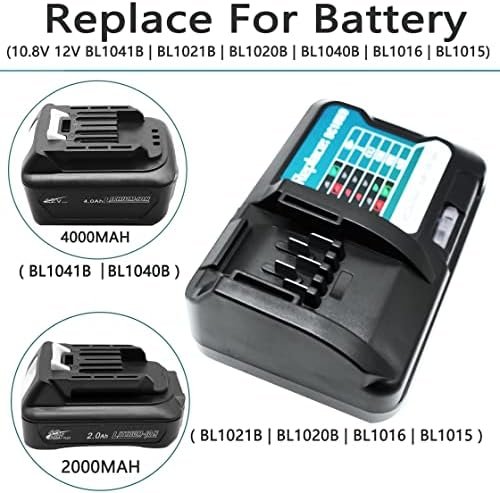 Acumulator Compatibil Makita BL1021B 12V 2.0Ah Li-Ion cu Încărcător DC10WD, pentru Seria Makita CXT 12V MAX - imagine 4