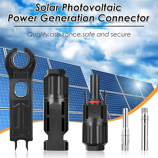 Set 16 Perechi Conectori Solari MC4 IP67 Selizo, Mufe Panouri Fotovoltaice 1000V 30A pentru Cablu 2.5/4/6 mm², cu Cheie Montaj - imagine 2