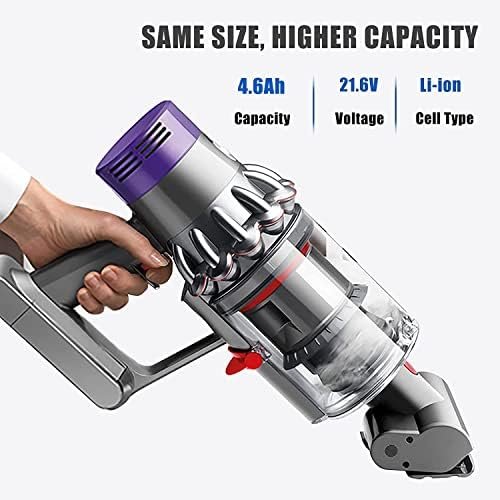 Baterie Compatibilă Dyson V7 21.6V 4600mAh Li-Ion pentru V7 Animal, Absolute, Motorhead, Fluffy, Trigger și Mattress - imagine 5